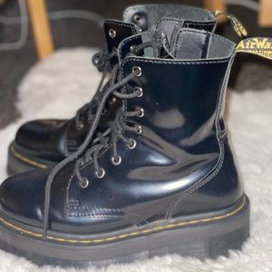 DR MARTENS Black Jadon Boots